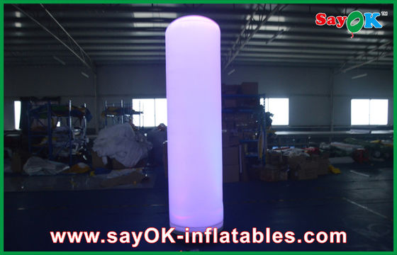 Courful Indoor Nylon Inflatable Lighting Decoration 5m Big Poles