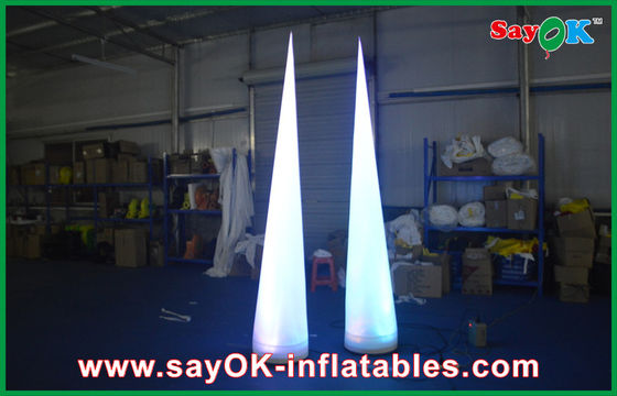 2m Inflatable Light Decoration Ice Cream Cone With Led Light