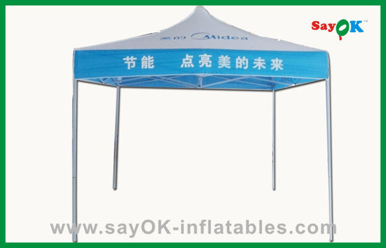 Foldable Canopy Tent Logo Printing Folding Tent Commercial Steel / Aluminum  Frame Tent