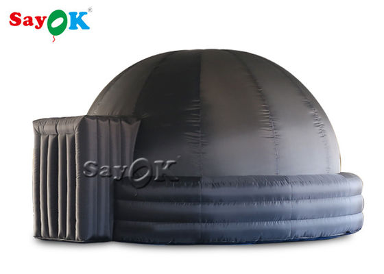 Black Oxford Cloth 4m Portable Inflatable Planetarium Dome