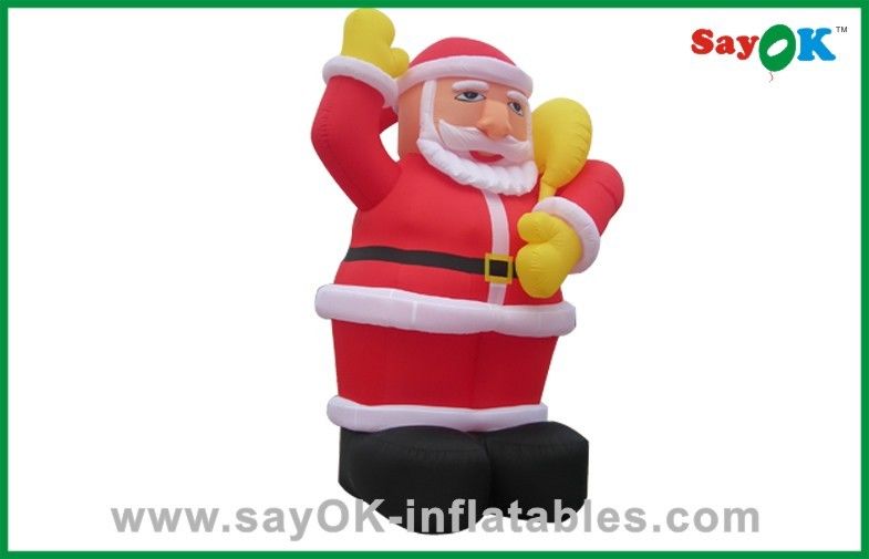 Inflatable Holiday Decorations Large Christmas Santa Father For Party