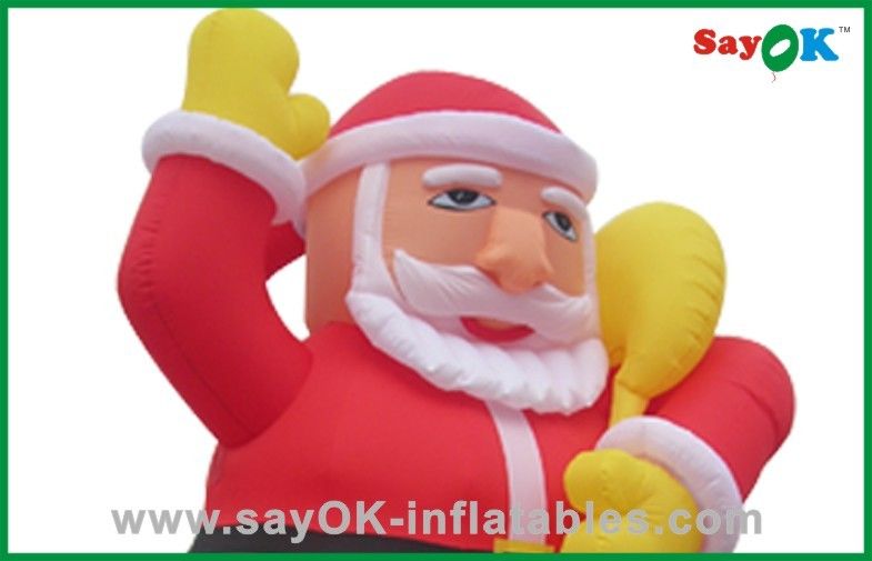 Inflatable Holiday Decorations Large Christmas Santa Father For Party