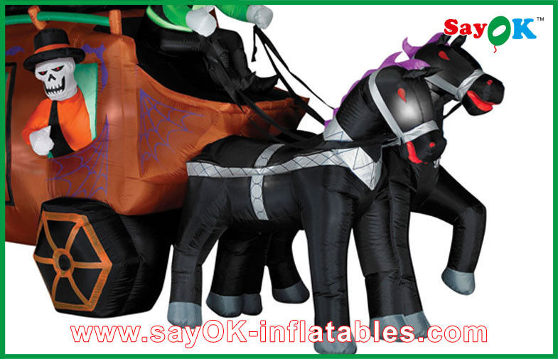 Commercial Water Park Inflatable Holiday Decorations Halloween Inflatable Carriage