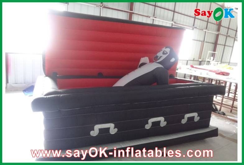 Halloween Coffin Inflatable Halloween Party Decoration Led-Lighting