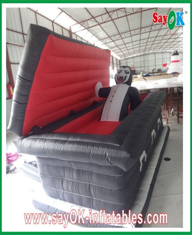 Halloween Coffin Inflatable Halloween Party Decoration Led-Lighting
