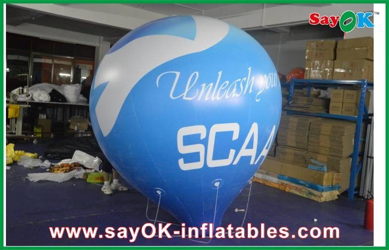 0.18mm PVC Inflatable Balloon Helium Customized For Outdoor Event