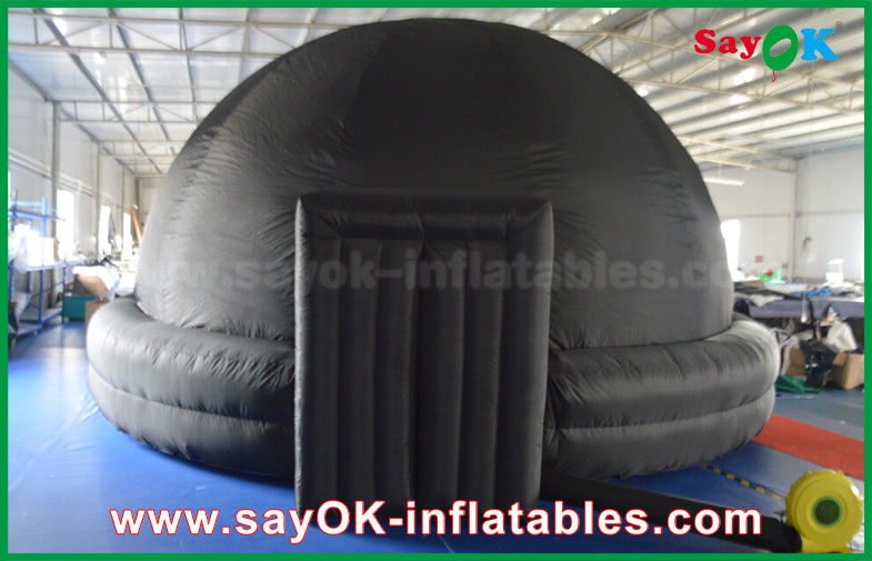 School / Showing Portable Dome Inflatable Planetarium With Mobile Projector