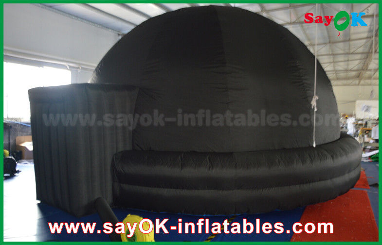 School / Showing Portable Dome Inflatable Planetarium With Mobile Projector