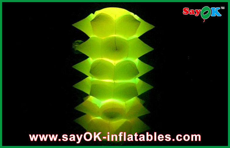 Christmas Tree With Led Inflatable Lighting Decoration For Advertising