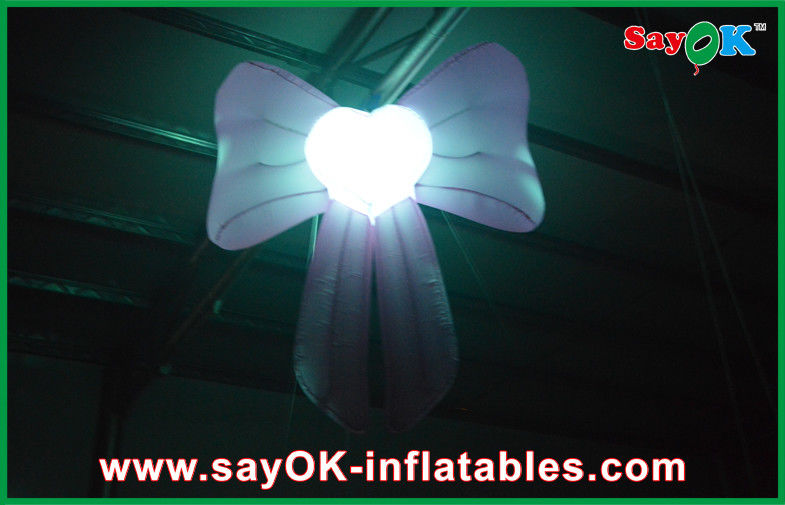 Hanging Pink / Red Outdoor Holiday Decorations With Controller