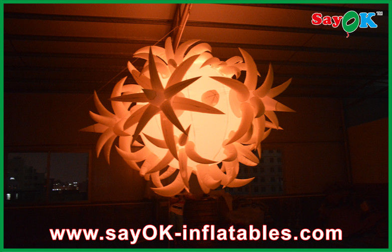1.5m PVC Advertising Outdoor Halloween Decorations With Flower For Wedding