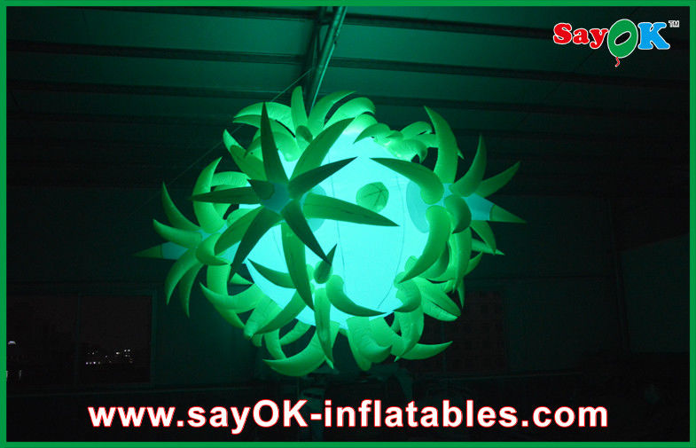 1.5m PVC Advertising Outdoor Halloween Decorations With Flower For Wedding