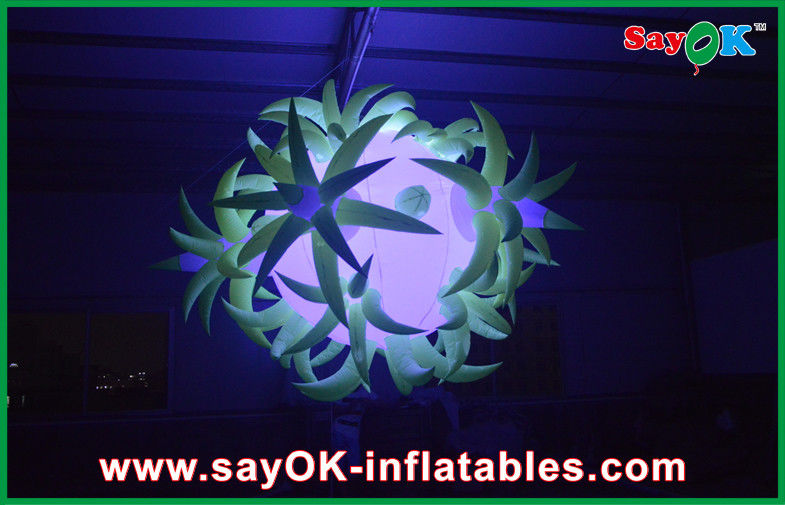 1.5m PVC Advertising Outdoor Halloween Decorations With Flower For Wedding