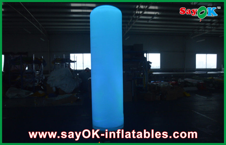 Courful Indoor Nylon Inflatable Lighting Decoration 5m Big Poles