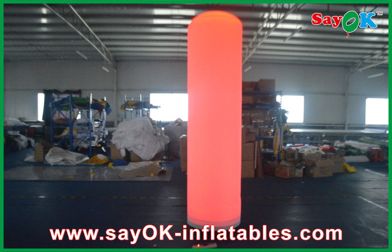 Courful Indoor Nylon Inflatable Lighting Decoration 5m Big Poles