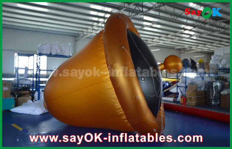 So Cool Customized PVC High Quality Helium Bells Inflatable Model For Advertising