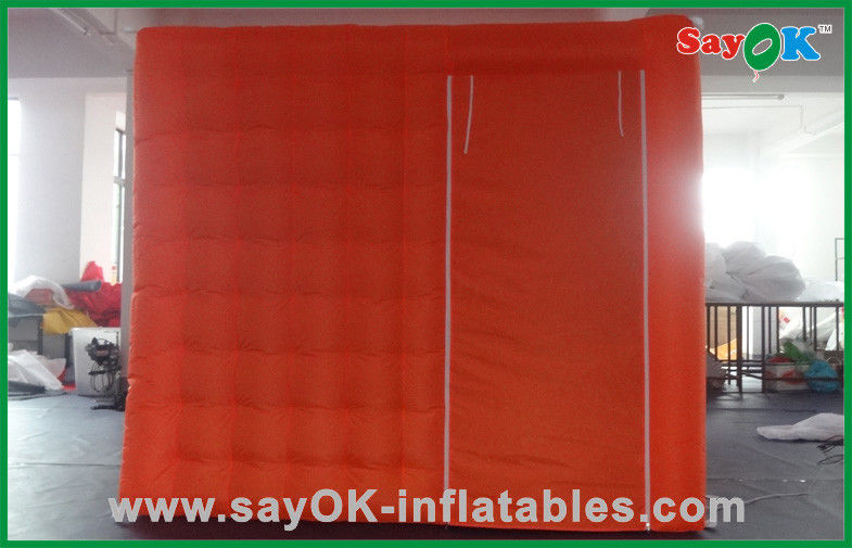 Wedding Photo Booth Hire Portable Red Custom Inflatable Products Oxford Cloth For Wedding