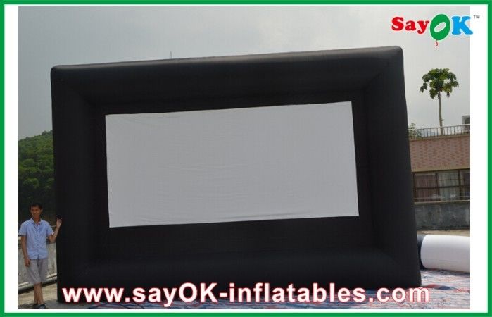 Professional Cloth Movie Inflatable Screen Outdoor Event 13' x10'
