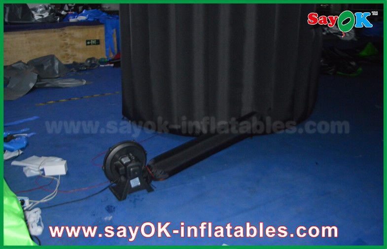 Inflatable Photo Booth Enclosure Customized Ice Cream Shaped Mini Inflatable Mobile Photo Booth With Air Blower