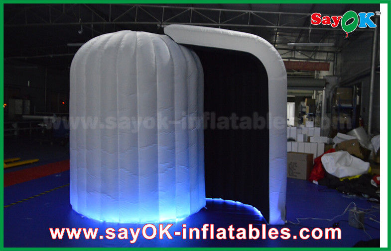 Inflatable Photo Booth Hire 3mL X 2mW X 2.3mH Inflatable Igloo Photo Booth Dome Tent With LED Light