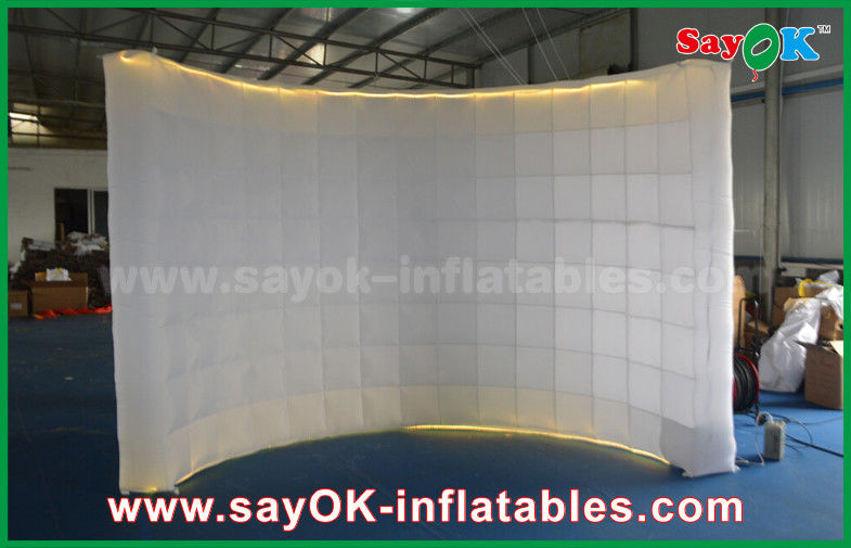Inflatable Party Decorations Wedding Inflatable Photo Booth Enclosure Wall Wholesale Photobooth With Nylon Cloth