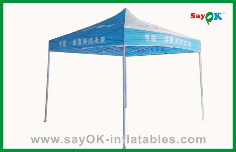 Foldable Canopy Tent Logo Printing Folding Tent Commercial Steel / Aluminum  Frame Tent