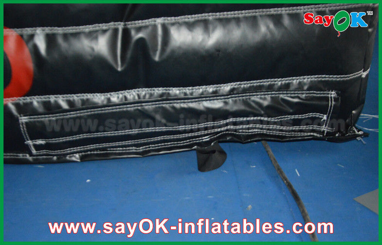 Inflatable Bowling Game Black Snookball Inflatable Sports Games Foot Snook Inflatable Football Field