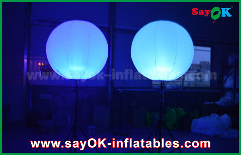 1.5m Stand Balloon Inflatable Lighting Decoration For Advertising / Promotion