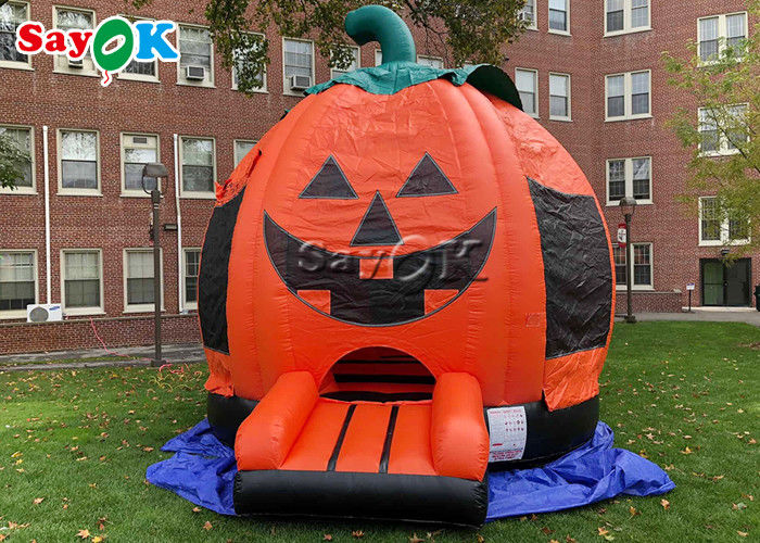 Halloween Pumpkin 0.55mm Inflatable Bouncy House
