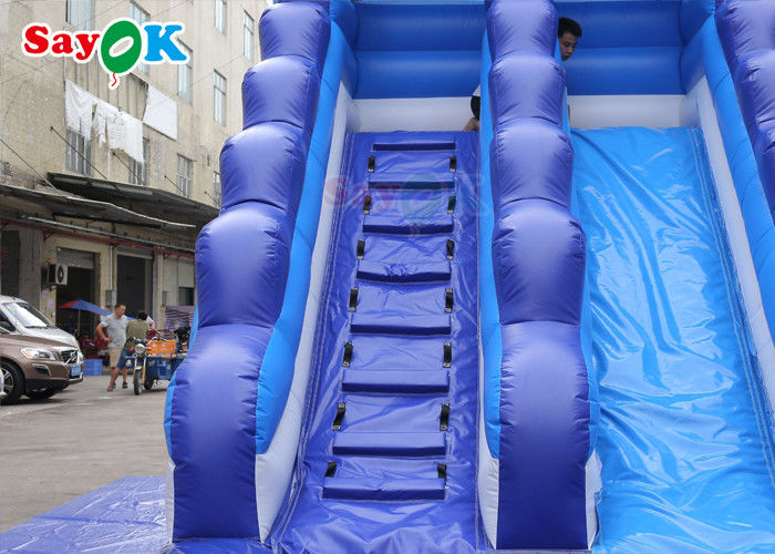 Amazing Fun Tarpaulin Inflatable Water Slide With Pool Bounce Slide Inflatable Water Slides For Kids