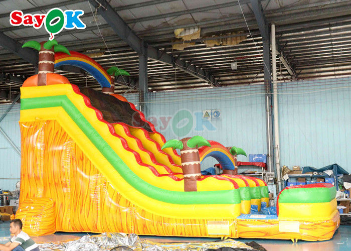 Inflatable Jumping Bouncer PVC Tarpaulin Inflatable Water Slides Commercial Kids Pool Waterslide