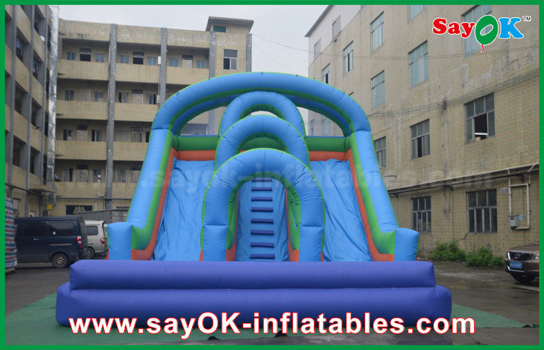 Commercial Inflatable Slide Customized Inflatable Swimming Pool Slide For Children Playground