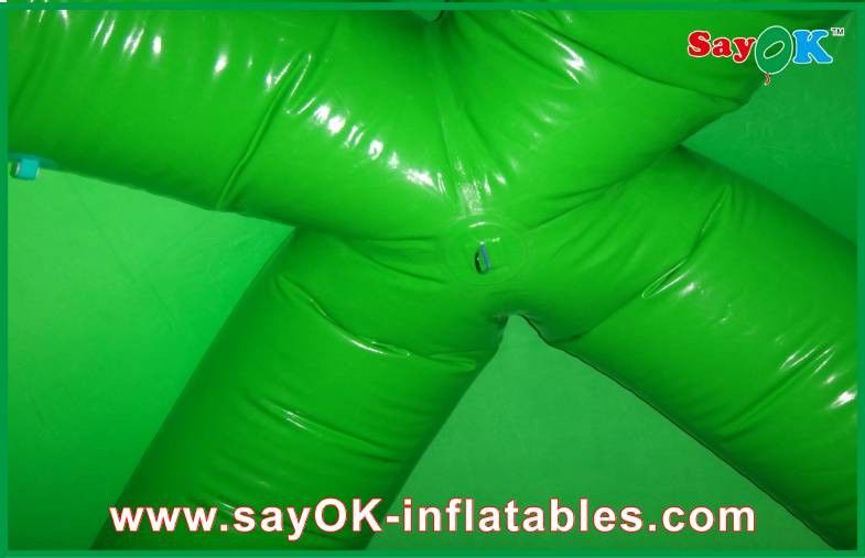Inflatable Lawn Tent Enclosure Exhibition Green Giant Inflatable Air Tent  / PVC Tarpaulin Camping Tent