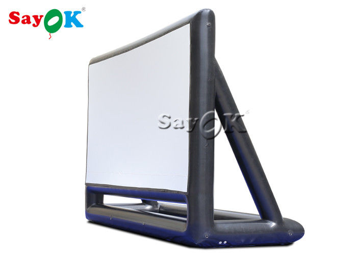 Waterproof PVC 6.4x4.6mH Commercial Inflatable Sealed Air Screen