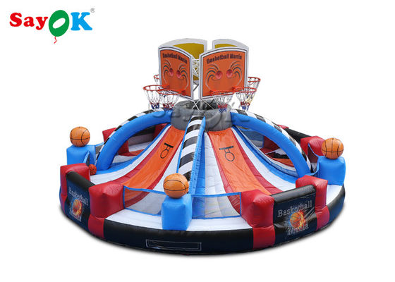 Riesige Outdoor aufblasbare Basketball-Hoop-Shooting-Spiel