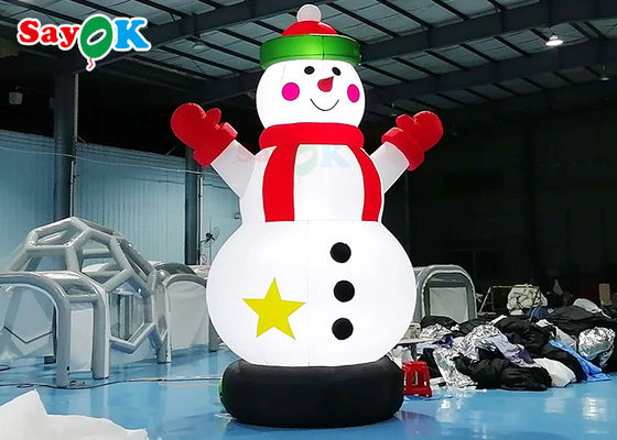 Stoff-aufblasbare Weihnachtsverzierungen 210D Oxford für Tätigkeits-Dekoration