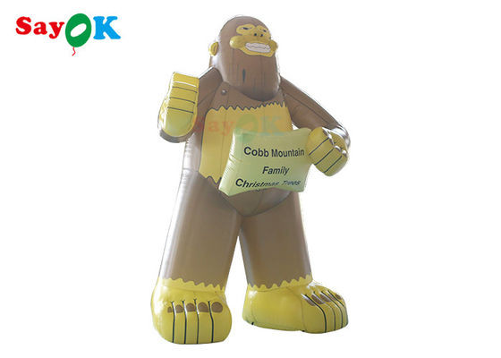 Kundengebundener Größen-Riese aufblasbarer Gorilla For Commercial Advertising