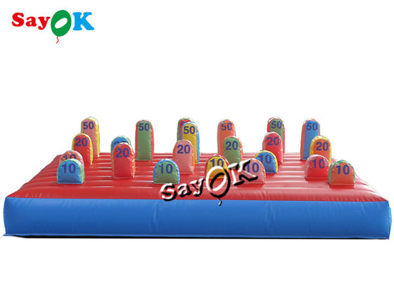 3m 10ft Outdoor Karneval aufblasbares Ring-Wurf-Spiel mit Logo-Druck