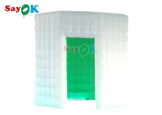 Lager-ovaler Passfotoautomat Inflatble führte Zelt mit Luft-Gebläse