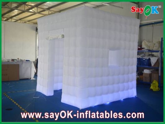 Aufblasbares Foto-Studio-Logo Inflatable Foto Booth Kiosk-Explosion nach Maß mit Fan