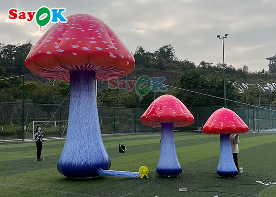Riesiger aufblasbarer Pilz-Modell-Plant For Wonderland-Explosions-Pilz mit Blume