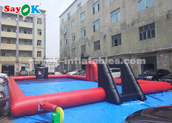20*10*2m PVC-Platten aufblasbare Sportspiele / aufblasbare Fußballplatz