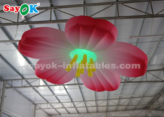 3m LED-Licht Hängende Blumen aufblasbare Beleuchtung Dekoration für Hochzeit