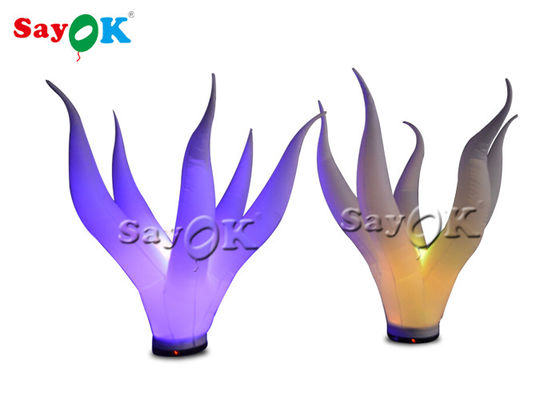Customized Nylon 3m aufblasbare LED Algen für das Festival
