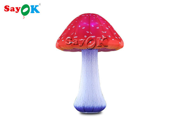 Bühnendekoration 2,5m aufblasbare Pilze mit Led-Licht