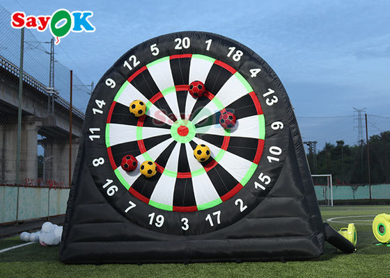 3 m aufblasbare Dartscheibe, Fußball-Zielscheibe, Fußball-Schießen, Kick-Darts, aufblasbares Fußball-Schießziel