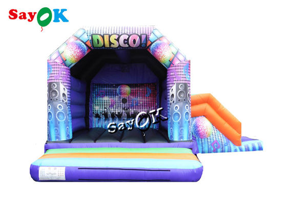 15x18ft aufblasbare Disco Dome Sprunghaus mit Digital gedruckter Folie
