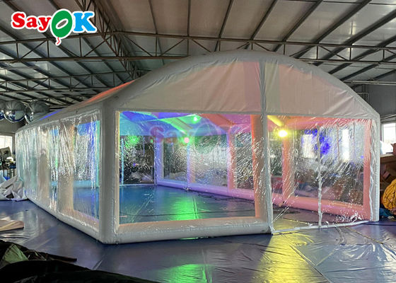 Luftdicht aufblasbares Pooldeckel Transparentes aufblasbares Schwimmbad Bubble Tent