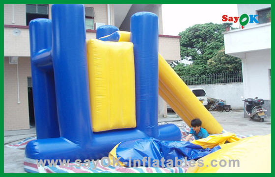 Kommerzielles aufblasbares Wasserspielzeug, PVC-Platten aufblasbarer Aussteiger Rutscher aufblasbares Wasser