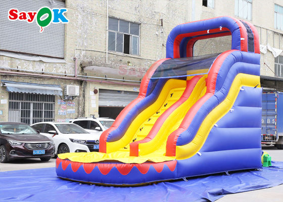 Einfache PVC aufblasbare Rutsche Einfache Dinosaurier Trockenrutsche Aufblasbare Sprunghaus mit Rutsche Aufblasbare Rutsche Für Pool